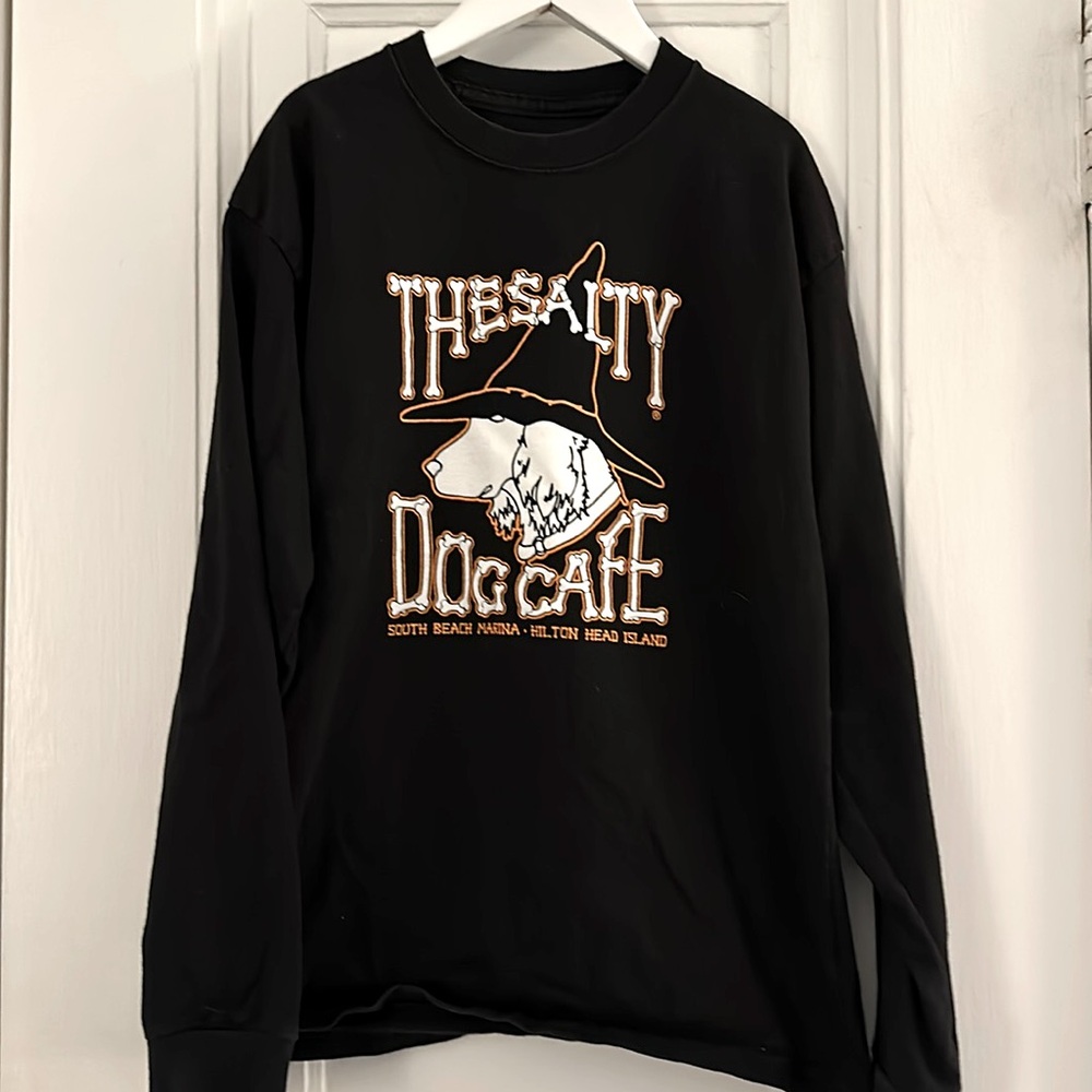 Salty Dog HHI Halloween Kids Long Sleeved Cotton T Shirt Youth - Size Medium
